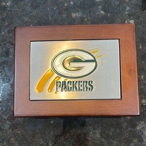 Green Bay Packers Wooden Box